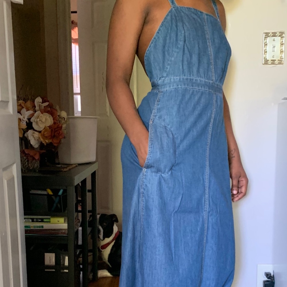 Denim dress